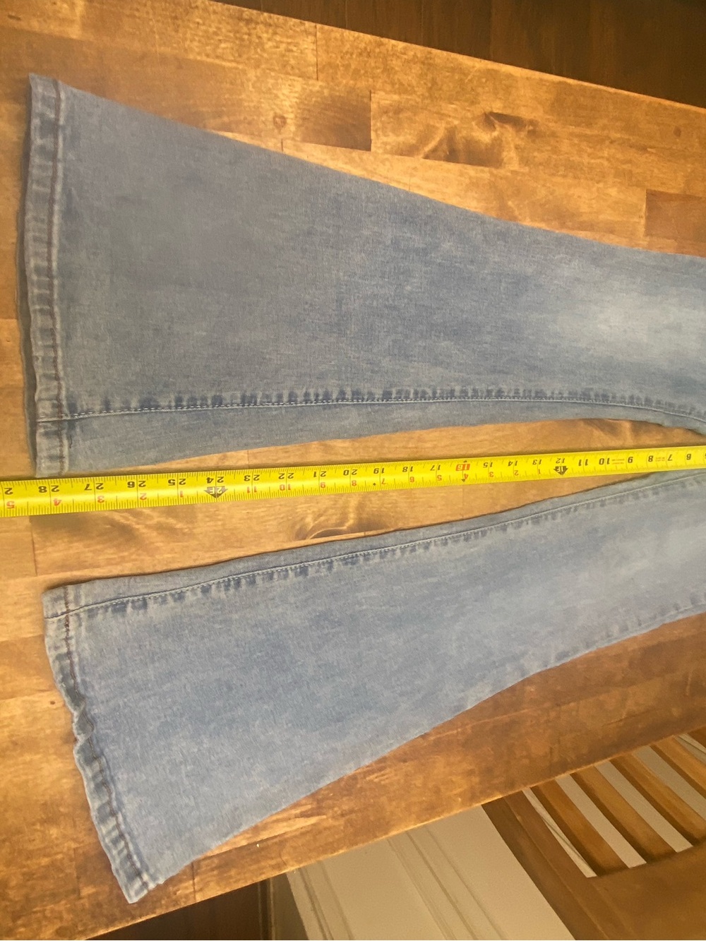 Light Wash Flare Jeans